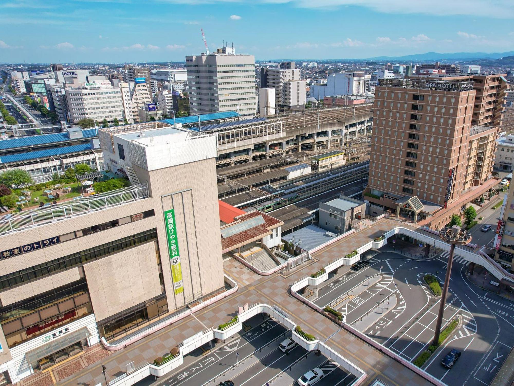 APA Hotel Takasaki Ekimae Exterior foto